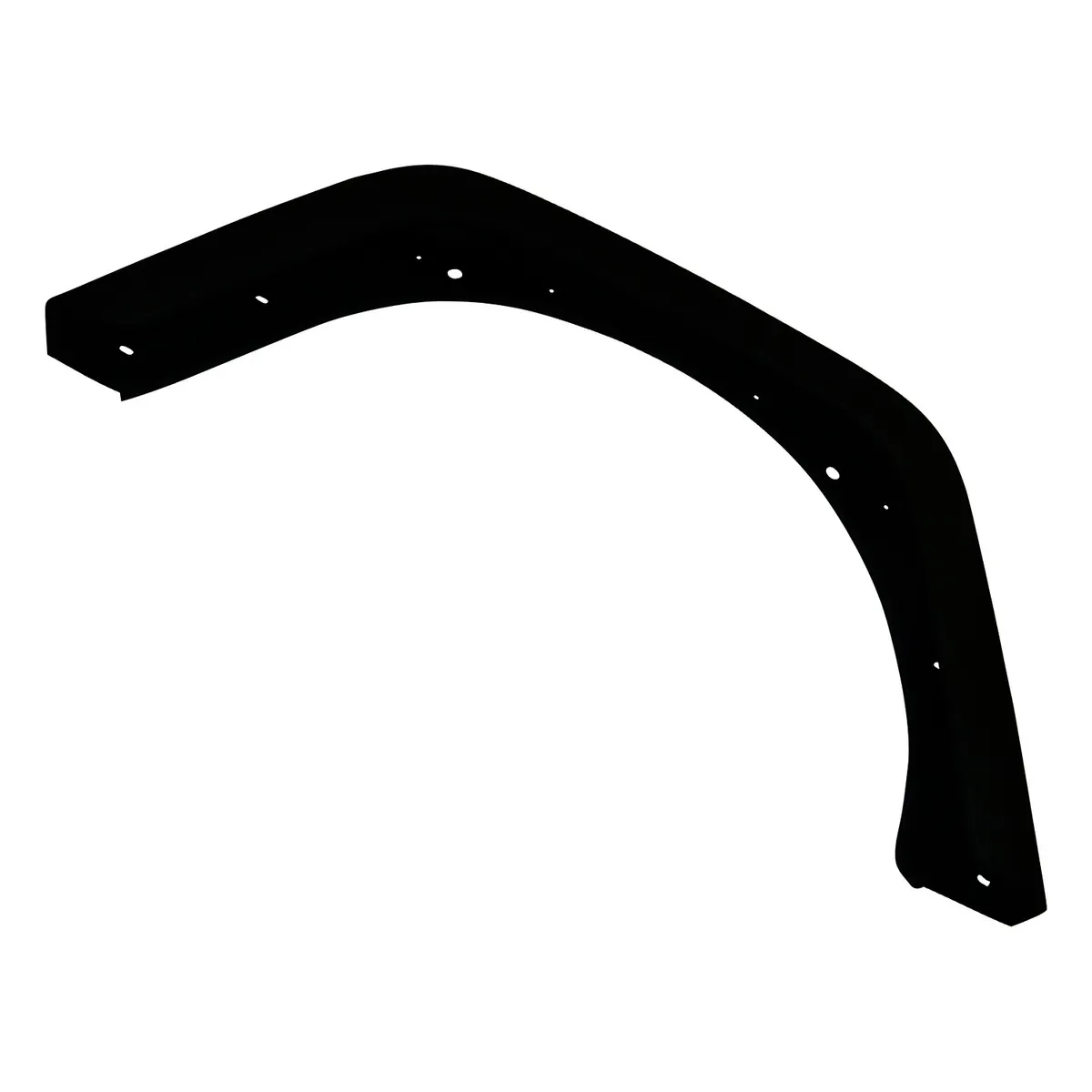 1997-2006 Wrangler TJ Rear Left side; Flat Black product image