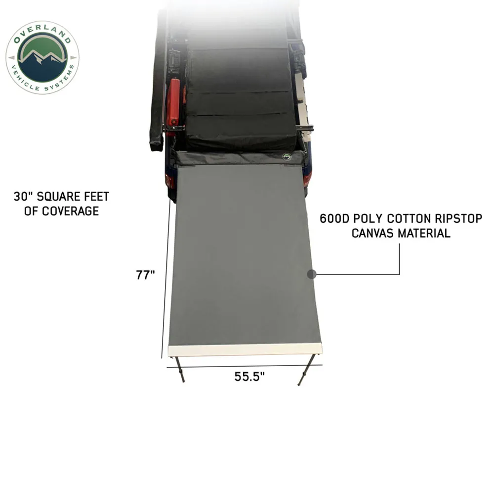 Nomadic Awning 4.5 The Perfect 4.5 Awning with Black Cover Overland Vehicle Systems product image