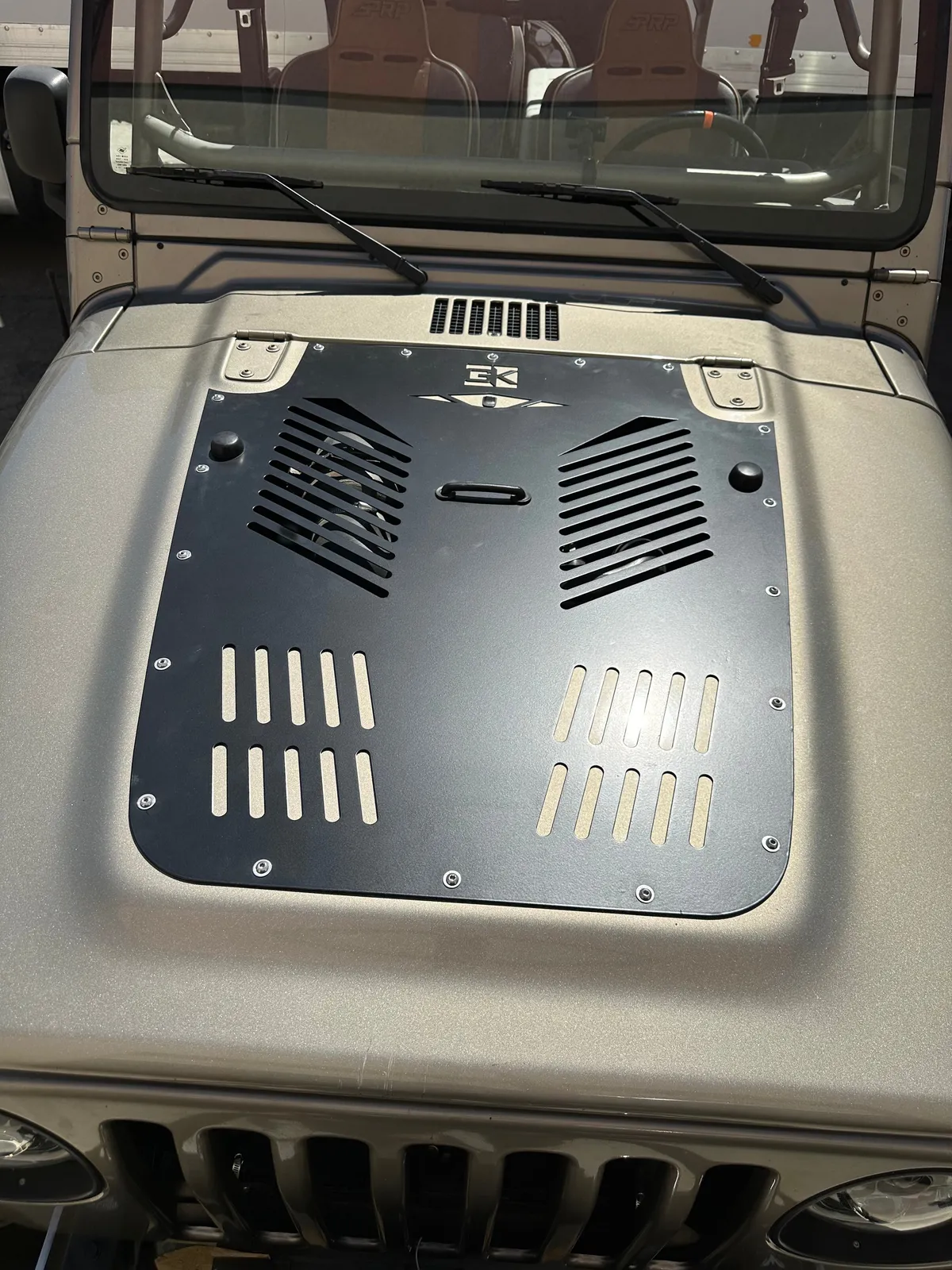 Diamond Series Hood Vent for Jeep TJ Wrangler product image
