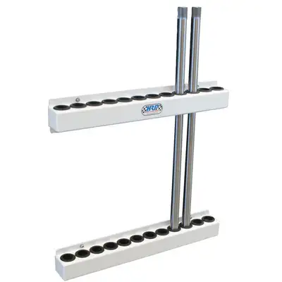 Hepner Racing Products Torsion Bar Rack for Midget Bars White