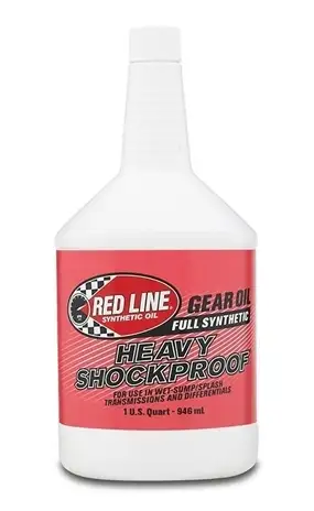 Red Line Oil Gear Oil Synthetic Heavy Shockproof 1 Quart Red Line Oil