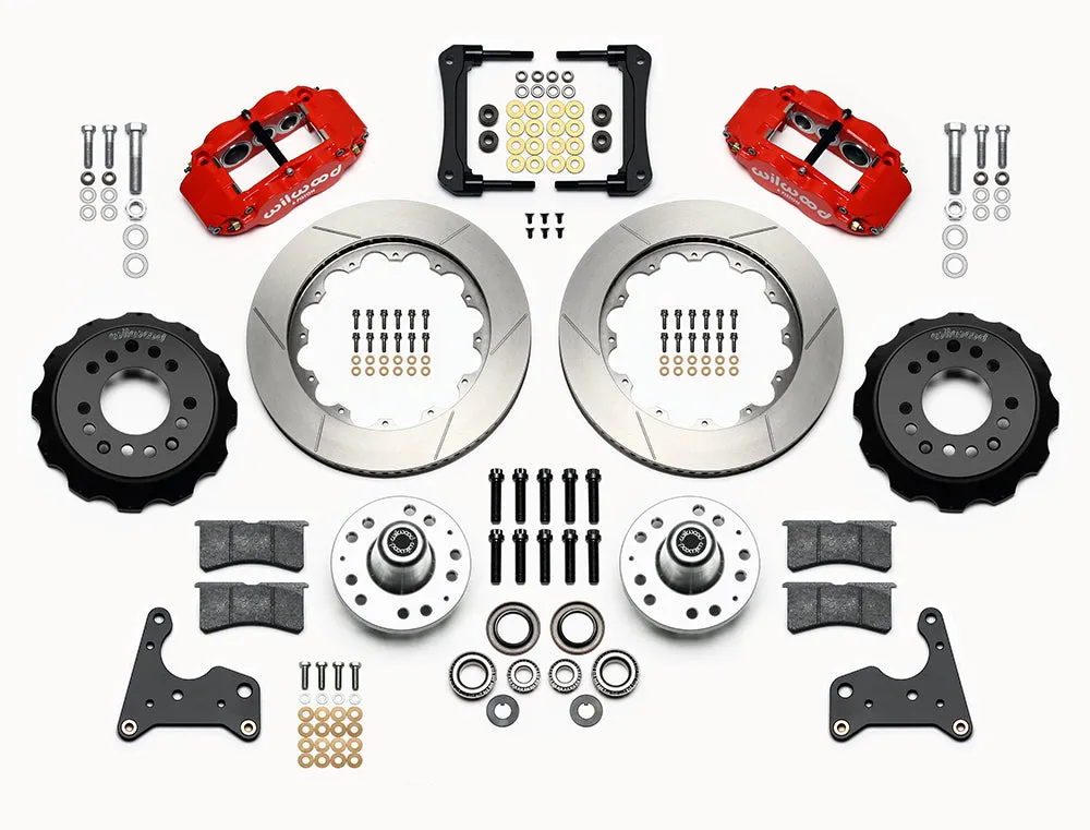 1965 - 1972 Chrysler, Dodge, Plymouth Forged Narrow Superlite 6R Big Brake Front Brake Kit (Hub) - 140-15200 product image