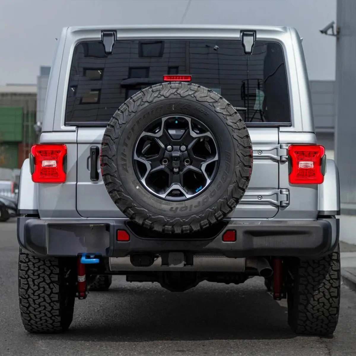 JK to JL Conversion Tail Lights - Red Lens For 07-18 Jeep Wrangler JK/ JKU(DOT Approved) product image