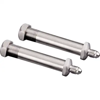 Billet Specialties Thru-Frame Fittings -3an x 1/8in npt Long