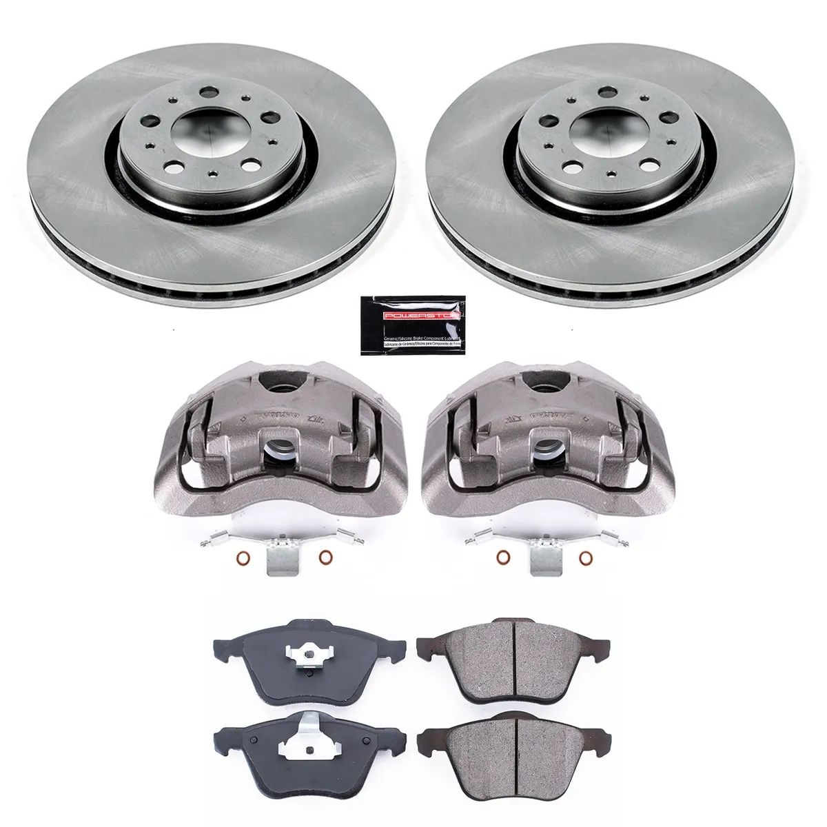 Z17 Direct Replacement Kit: Rotors; Ceramic Pads; Calipers product image
