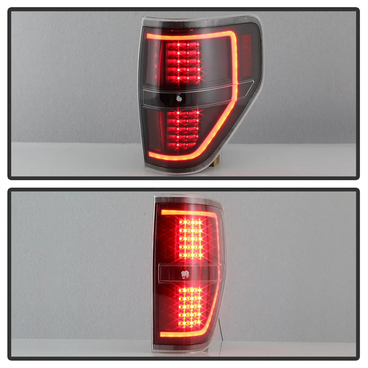 0914 F150light Bar LED Tail Lights Black product image