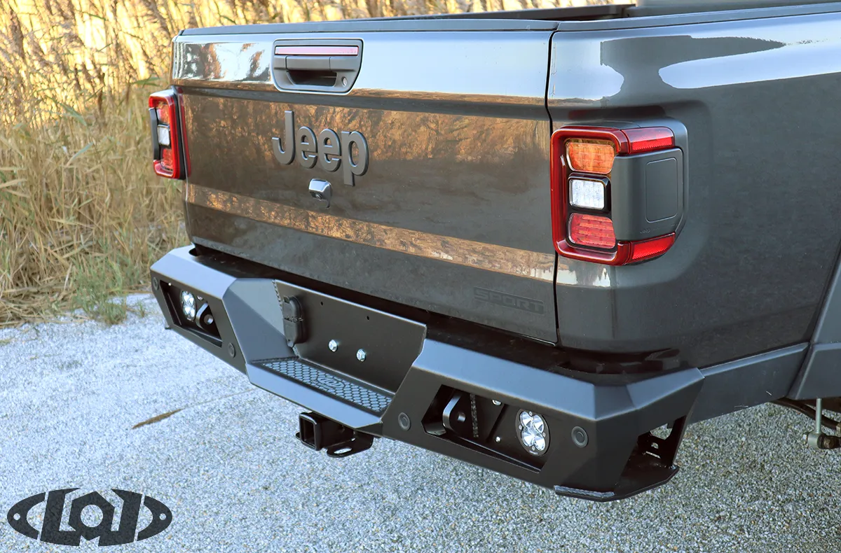JT Destroyer Rear Bumper (Black Powder Coated) product image