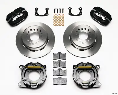 Wilwood Brakes Wilwood FDLI PS Park Brake Kit New Big Ford 2.50in Offset