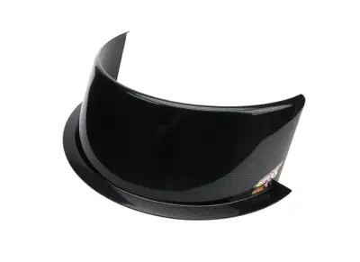 FiveStar Air Deflector Hood 6in Tall Carbon Fiber