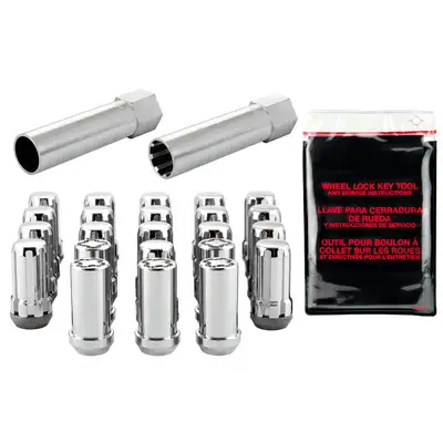 McGard Tuner/Splinedrive Install Kit 23pc Jeep 1/220 Cone Seat W/Whl Lks13/16 Hex
