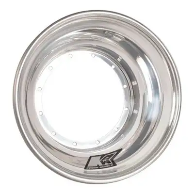 Keizer Aluminum Wheels Wheel Half 12-Blt 10in x 3in Polished Brake Bell