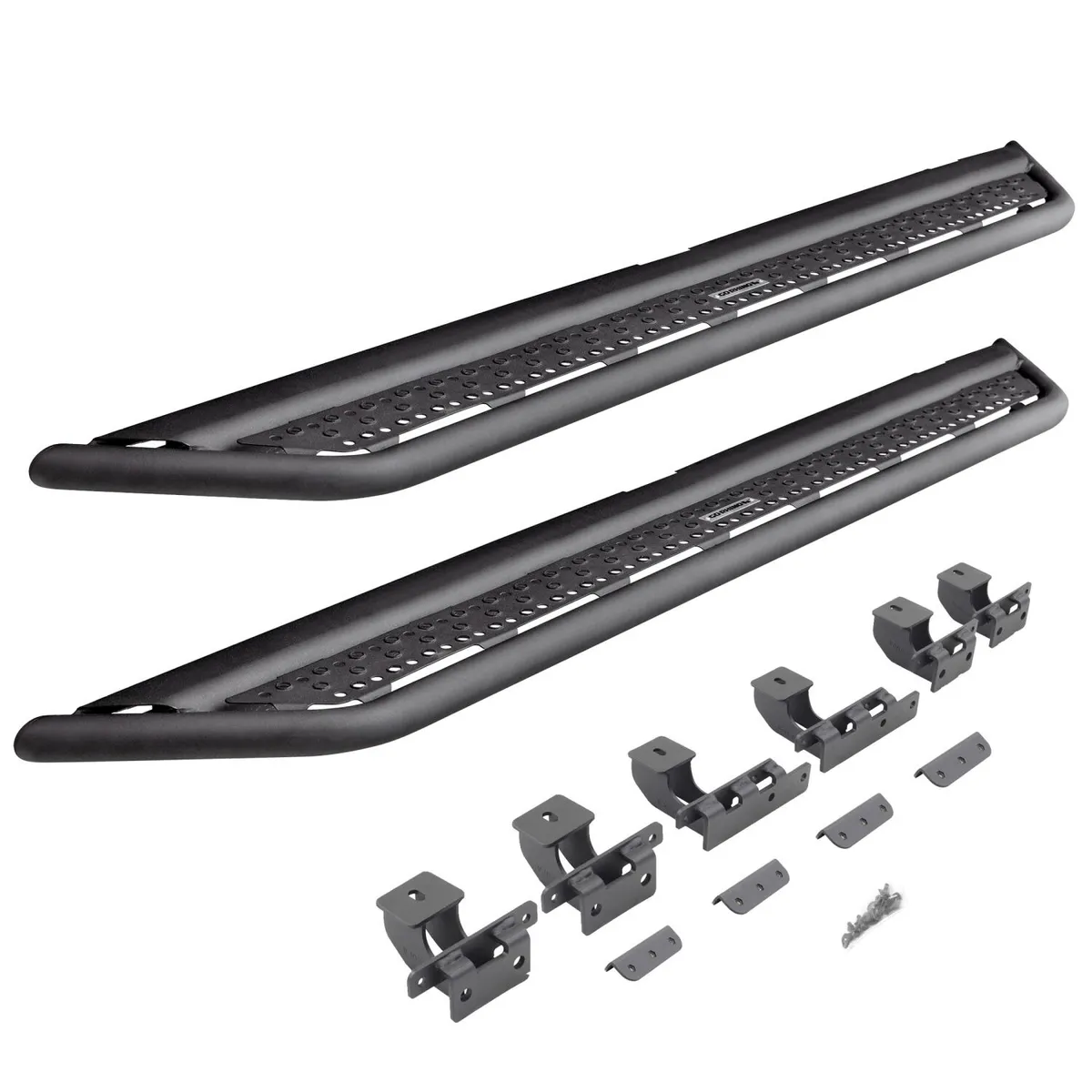 Go Rhino D64516T - Dominator Xtreme D6 SideSteps With Mounting Bracket Kit - Textured Black product image