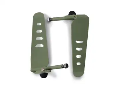 Steinjager Steinjäger Exterior Accessories Wrangler TJ 1997-2006 Foot Pegs Locas Green
