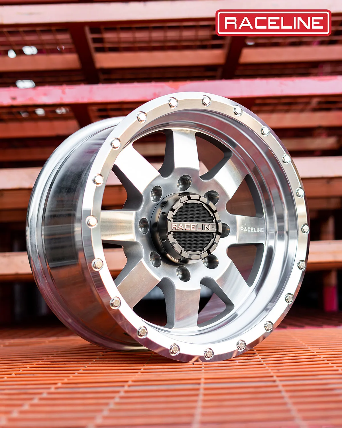 Aluminum Wheels 17x9 Defender 935MC Machined Silver -12 Offset 5 on 127 Bolt Pattern 83.82 Bore Raceline product image