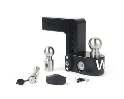 Weigh Safe Cerakote 6in Drop Hitch With 2.5in Shank (10k/18.5k Gross Tongue Weight Rating)with Ws05
