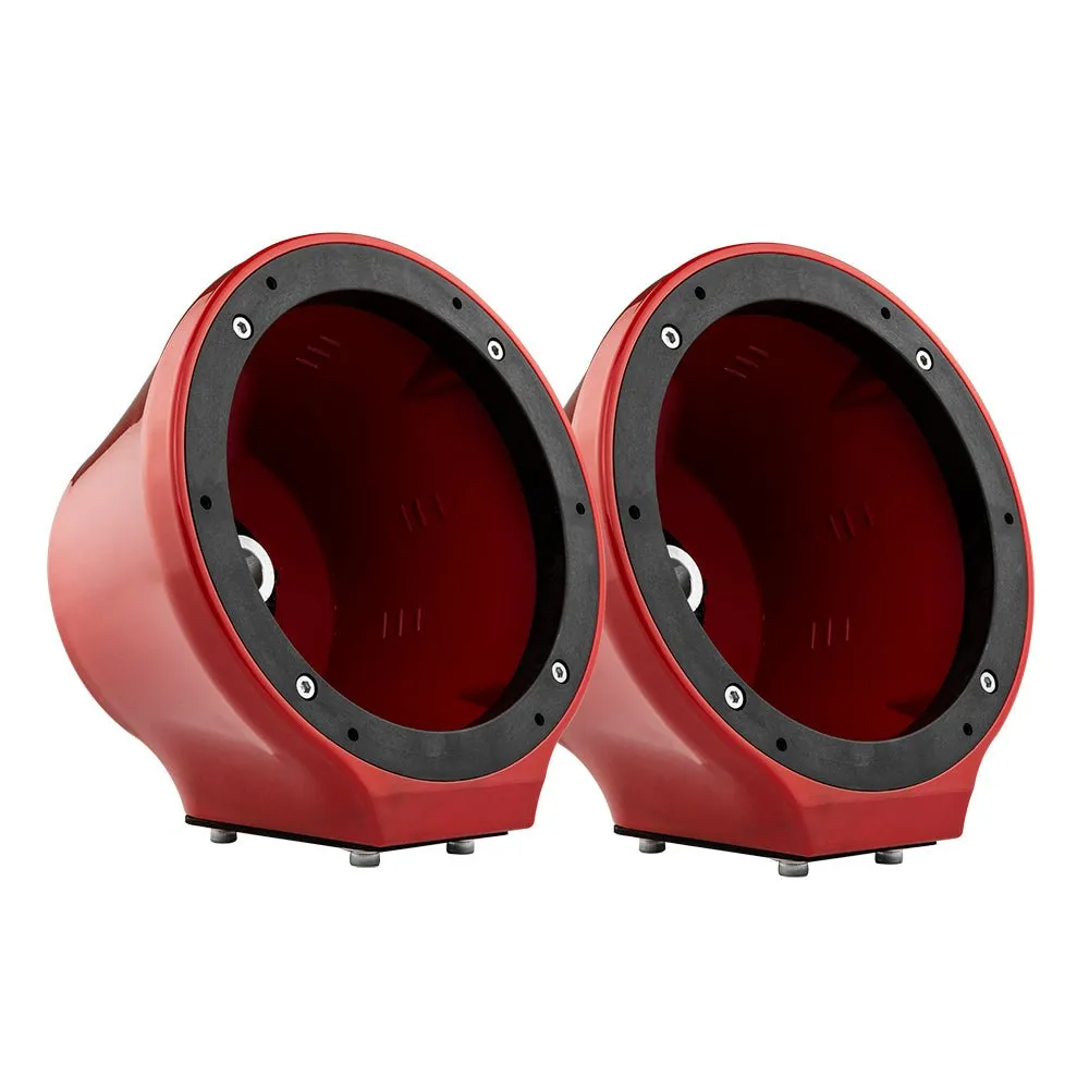 6.5” Universal Flat Mount Kick Panel Speaker Pod – Jet Skis, Jeeps, Motorcycles – RGB LED Lights product image
