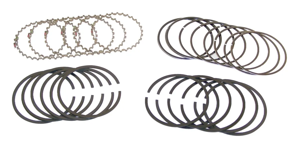 1987-1992 MJ Comanche;1987-1995 XJ Cherokee;1991-1995 YJ Wrangler;1993-1995 ZJ Grand Cherokee;w/ 4.0L Engine; Standard Size Piston Ring Set (for 6 Pistons) product image