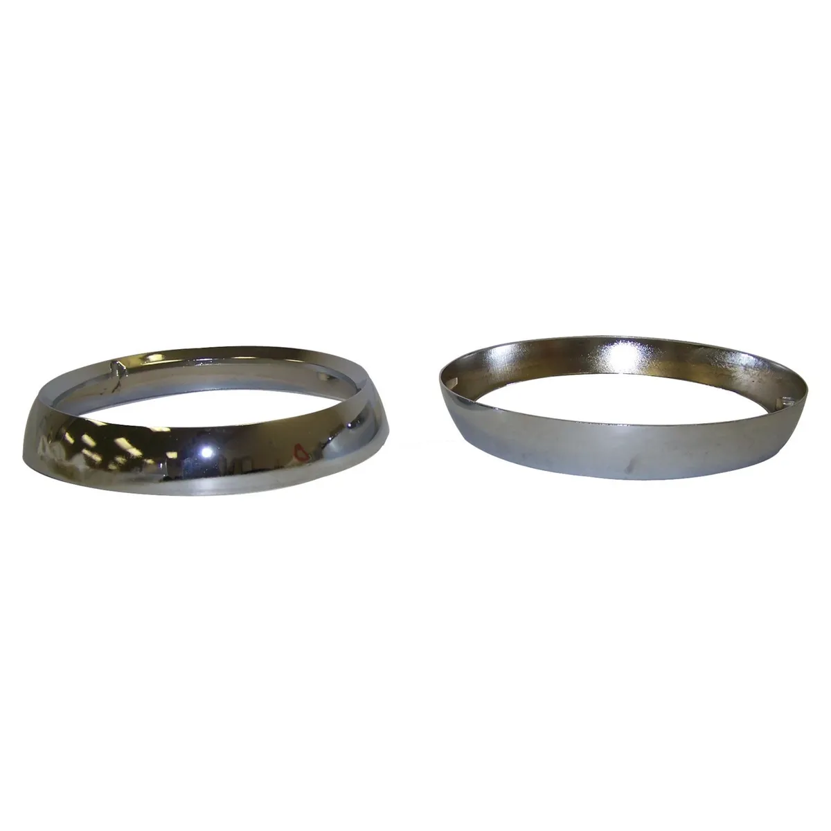 Crown Automotive Jeep Replacement Crown Automotive Headlight Bezel Set