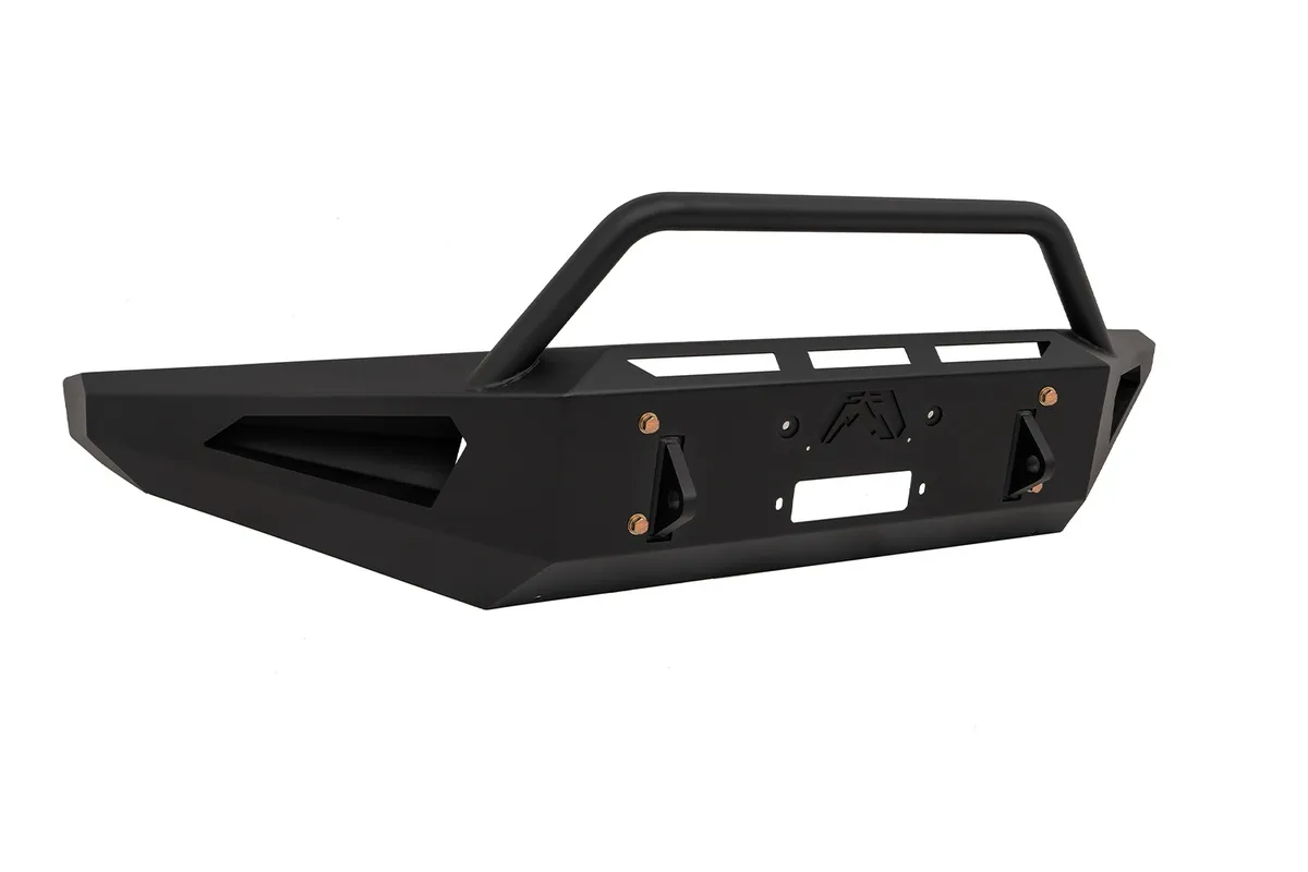 1722 F250/F350/F450/F550 Red Steel Front w/ Prerunner Guard Bumper product image