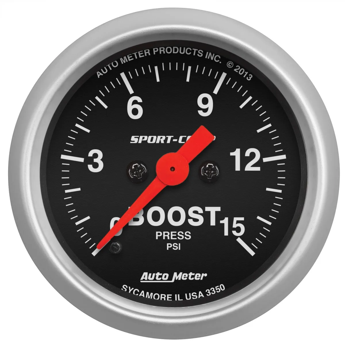 Gauge, Boost, 2 1/16", 15psi, Digital Stepper Motor, Sport-Comp product image