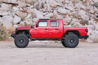 Fabtech 20c Jeep Gladiator 4WD Component Box Rear Long Arm Kit