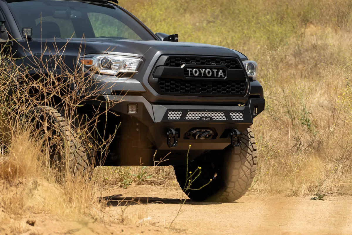 2016-2023 Toyota Tacoma DV8 Offroad Mto Series Winch Front Bumper product image