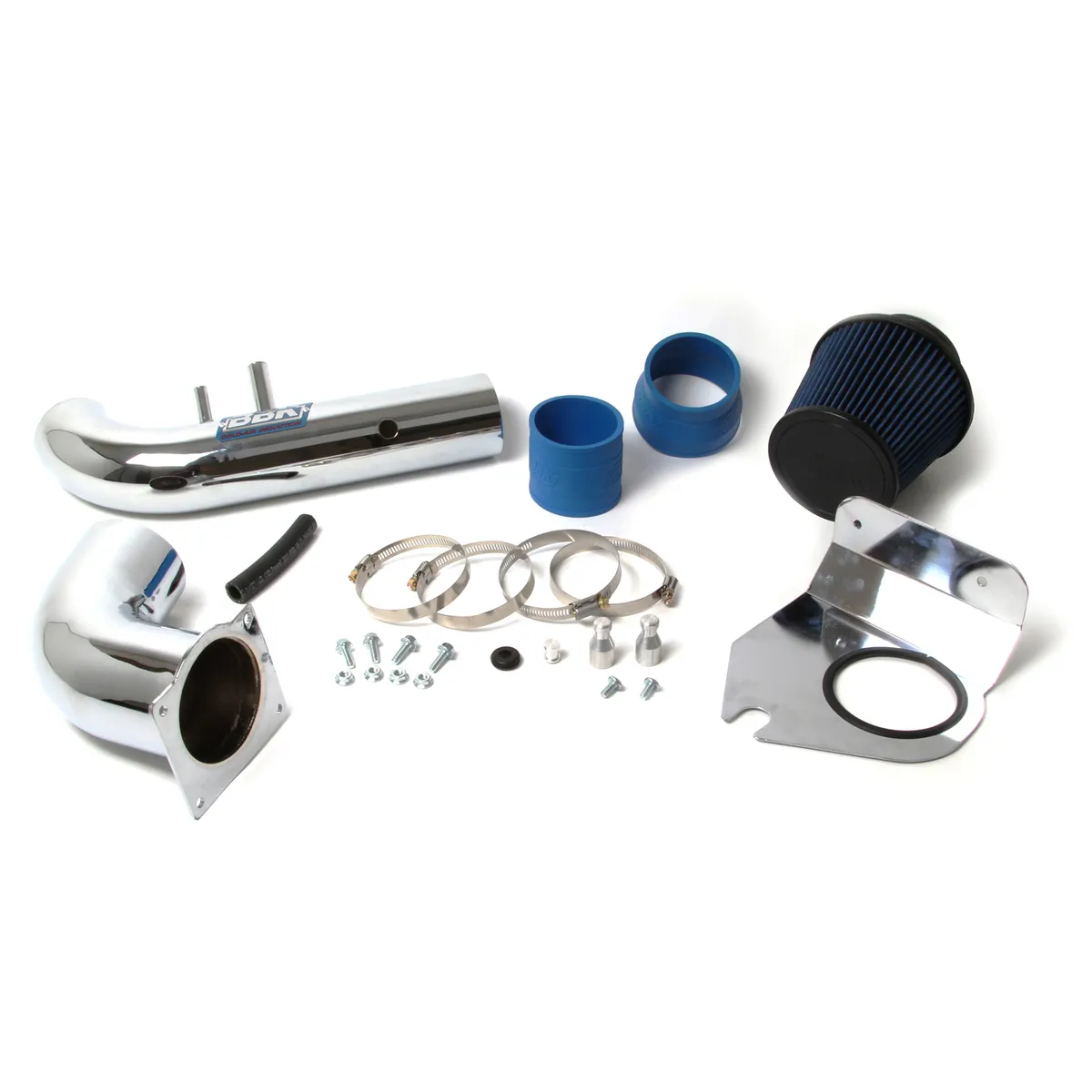 Ford Mustang GT Cold Air Intake Powder Coated Chrome Kit 96-04 product image