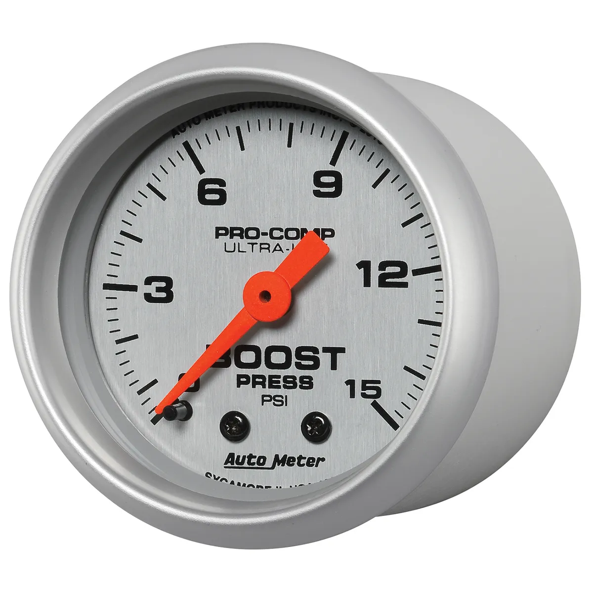 Gauge, Boost, 2 1/16", 15psi, Mechanical, Ultra-Lite product image