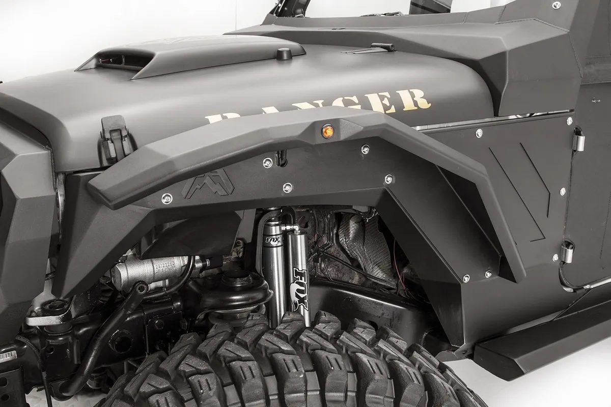 Jeep JK Front Fender Flare Jeep JL Front Fender Flare must use base fender JL2000-1 product image
