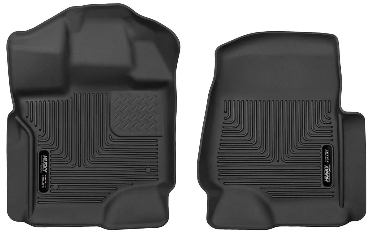 15c F150/F250/F350 Front Floor Liners Xact Contour Series Black product image