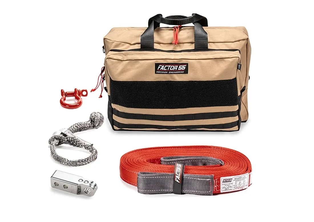 Factor 55 00485-08-Large Owyhee Recovery Kit (Green Hitchlink And Large Bag) product image