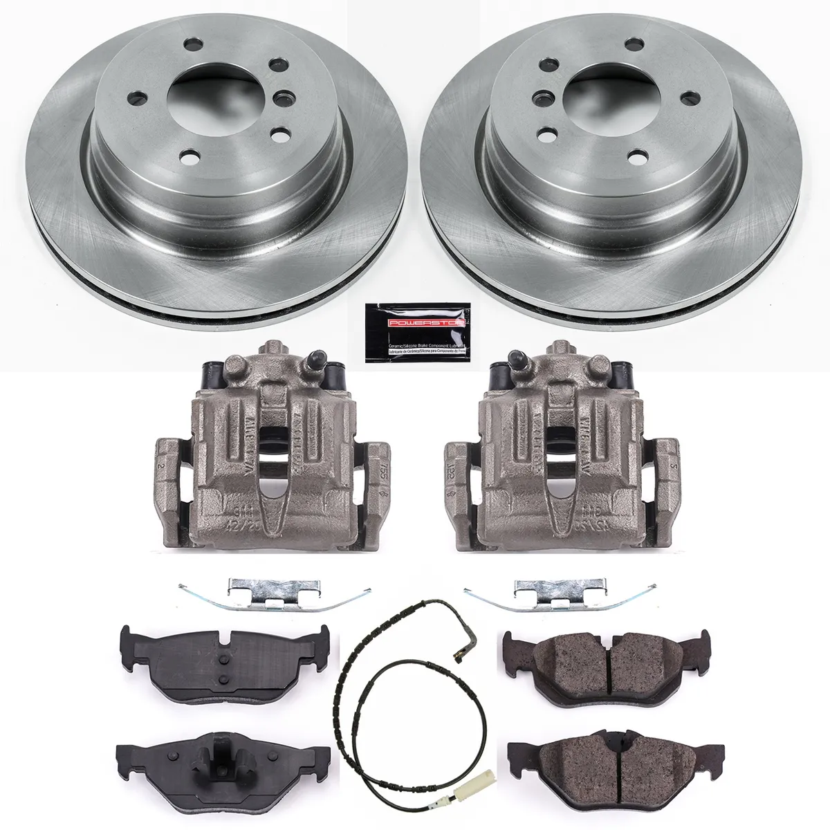 Z17 Direct Replacement Kit: Rotors; Ceramic Pads; Pad Sensors; Calipers product image