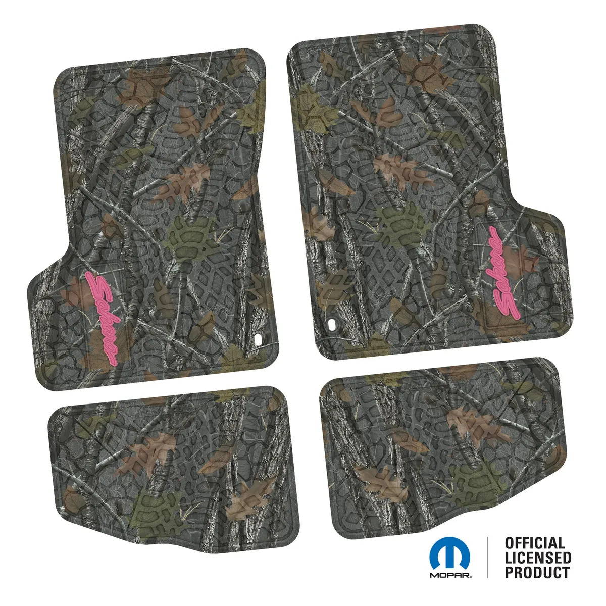 Ngtt44047001- 97-02 Jeep TJ 2DR Front And Rear- Tire Tread/Scorched Earth Scene w/ Sahara Insert - Black product image