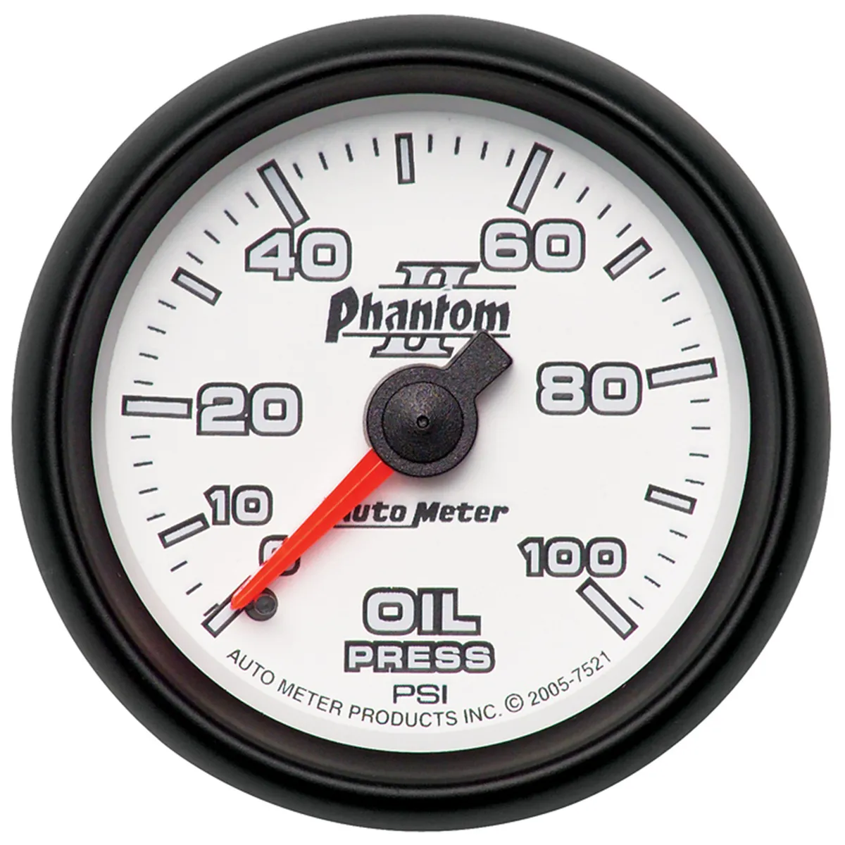 Gauge, Oil Pressure, 2 1/16", 100psi, Mechanical, Phantom II product image