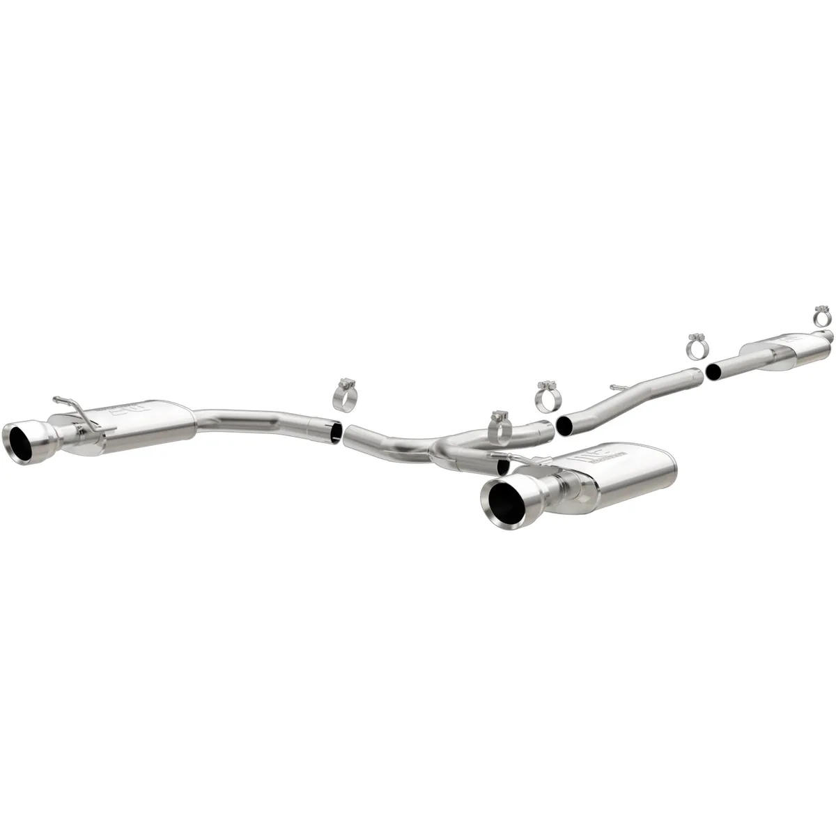 MagnaFlow Exhaust Products MagnaFlow 2013-2019 Ford Flex 3.5L Street Series Cat-Back Performance Exhaust System 15338