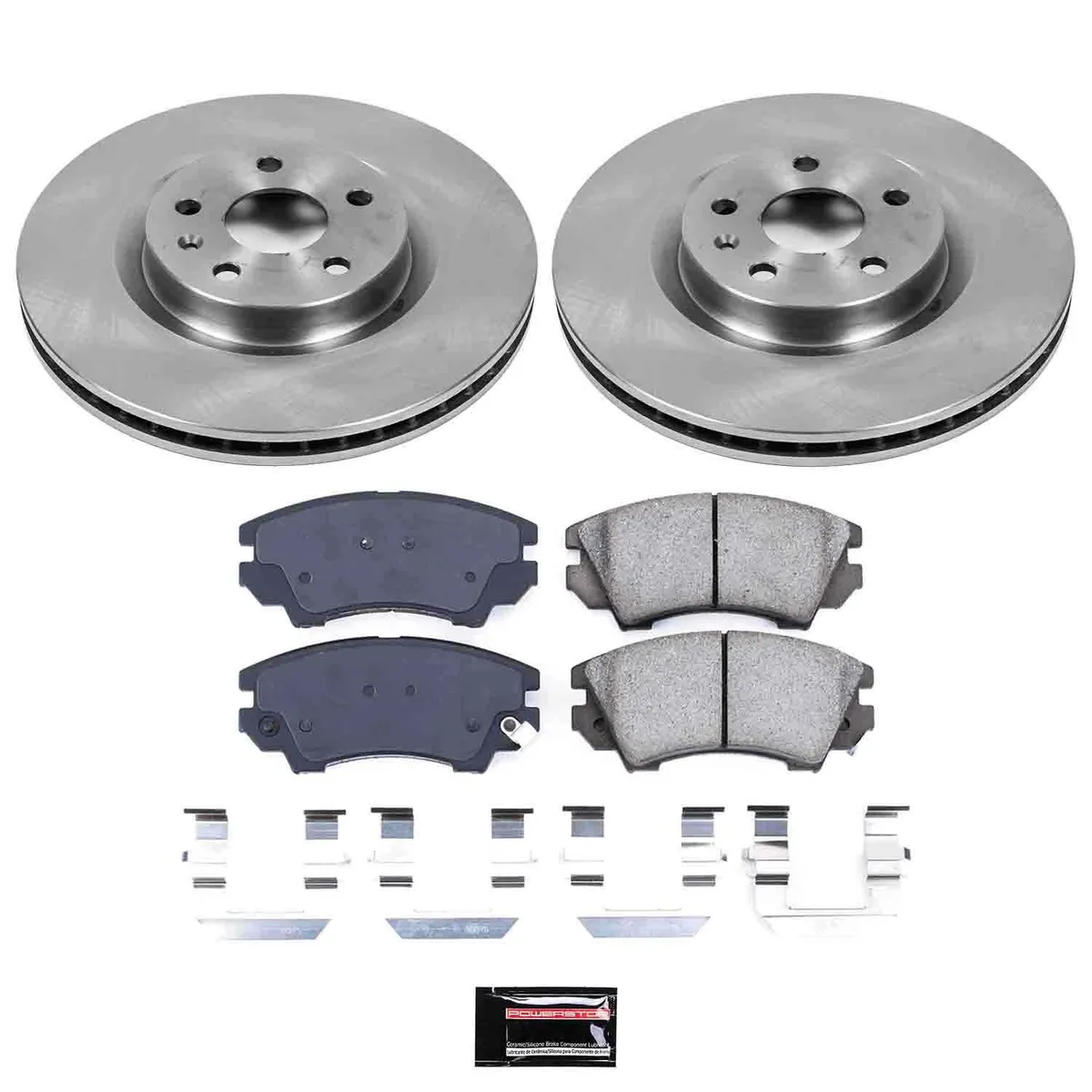 Z17 Direct Replacement Kit: Rotors; Ceramic Pads W/Hardware product image