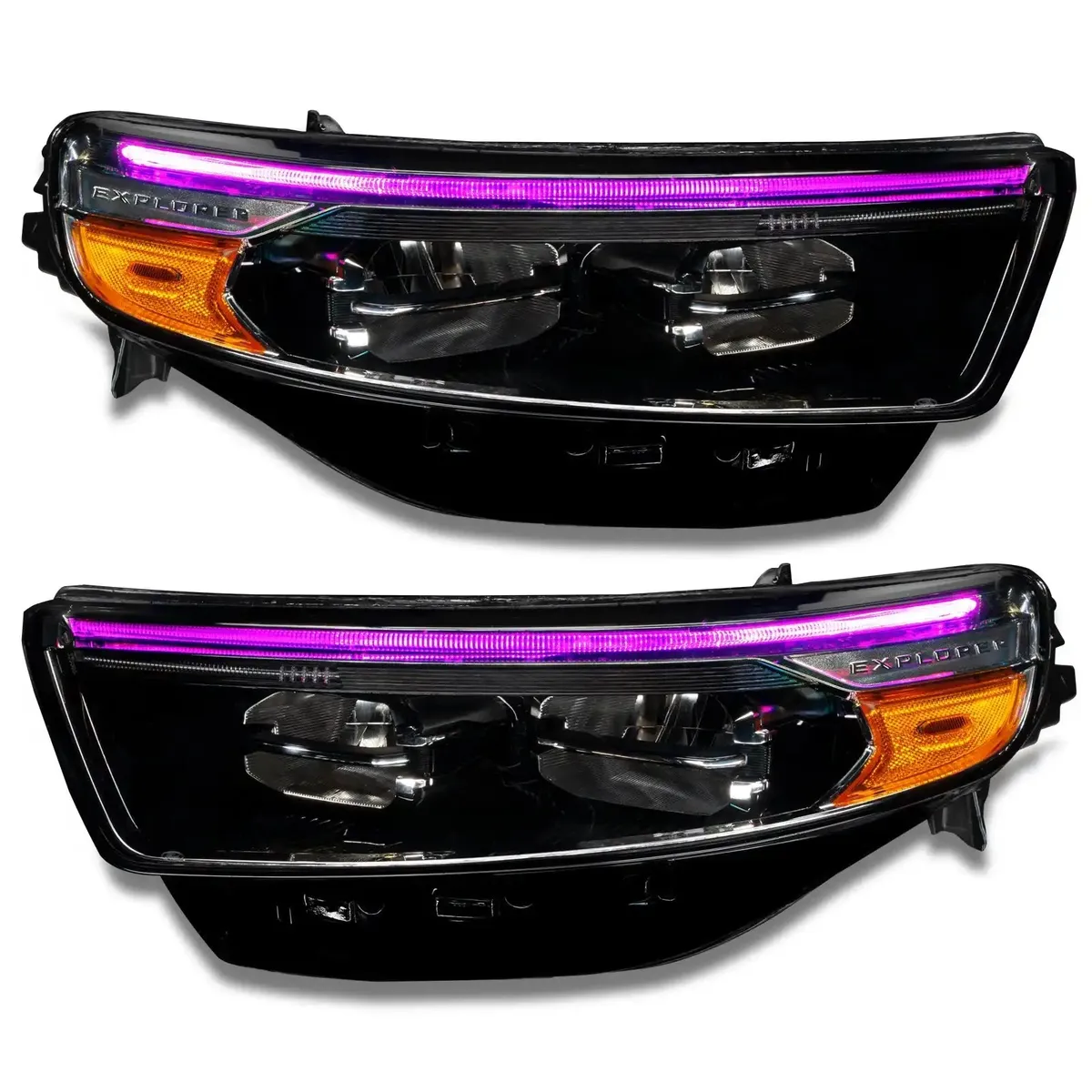 Oracle Lighting 2020-2022 Ford Explorer Colorshift RGB Headlight DRL Upgrade Kit product image