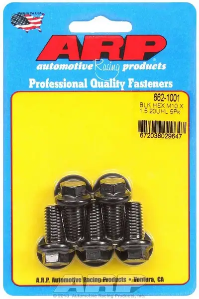 ARP Auto Racing Bolt Kit - 6pt. (5) 10mm x 1.5 x 20mm