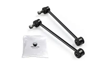 TeraFlex 1764300 - TERA JL: 11.5" Rear Sway Bar Link Kit w/ Swivel Stud (2.5-4.5" Lift)