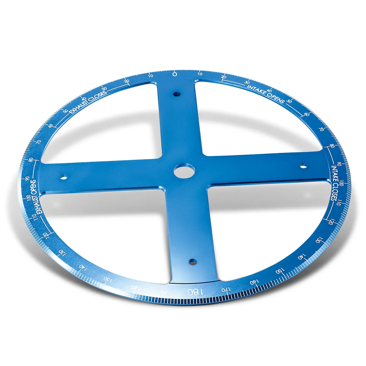 Camshaft Degree Wheel Pro 16 Inch Diameter Blue Anodized White Numbers Billet Aluminum Proform product image