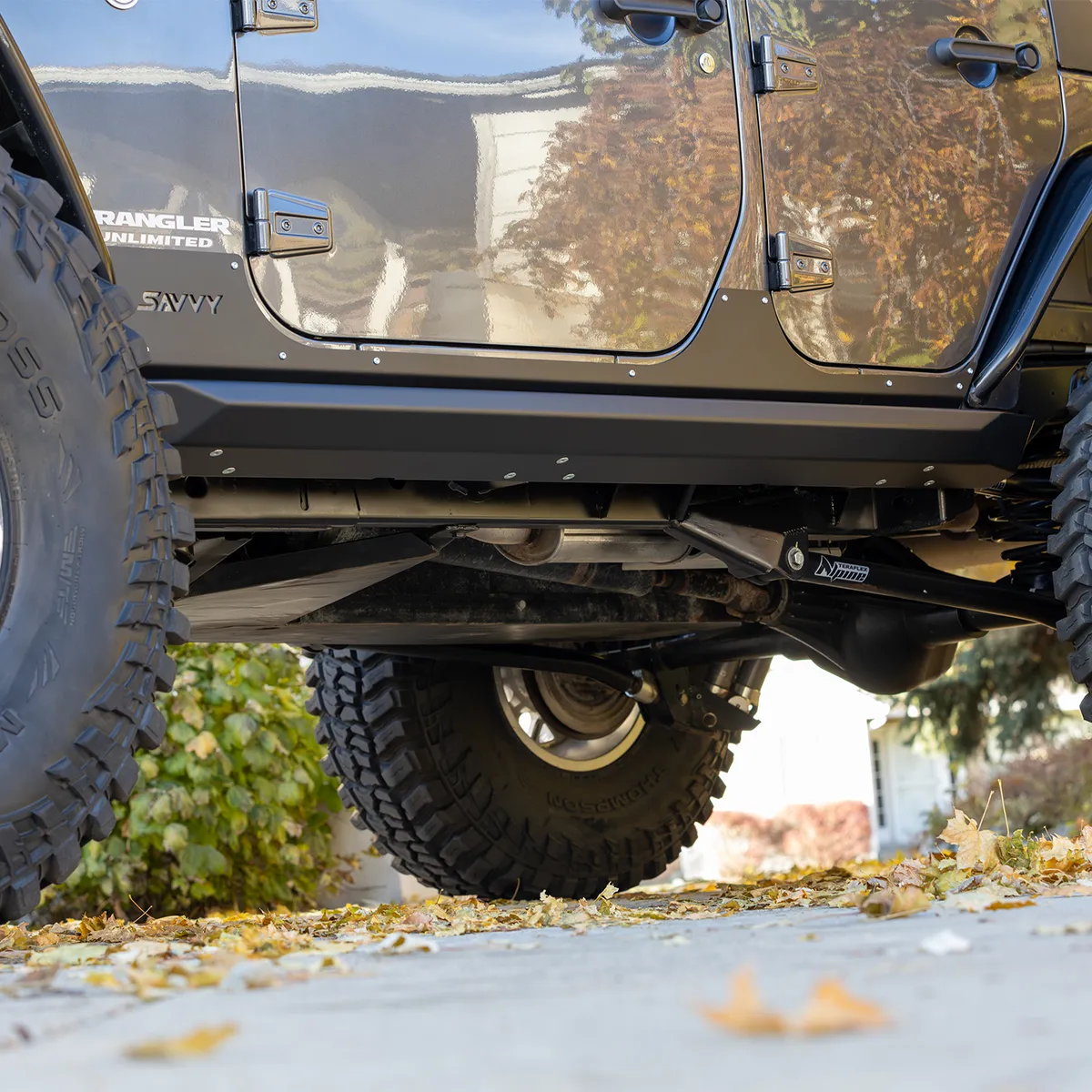 0718 Wrangler Rocker Trim Kit Raw product image
