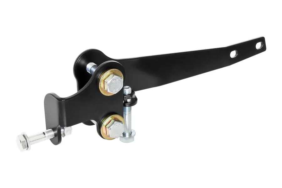 Rock Jock Rock Jock Currectlync High Steer Front Trac Bar Relocation and Steering Stabilizer Shock Mount Bracket Kit - JT/JL