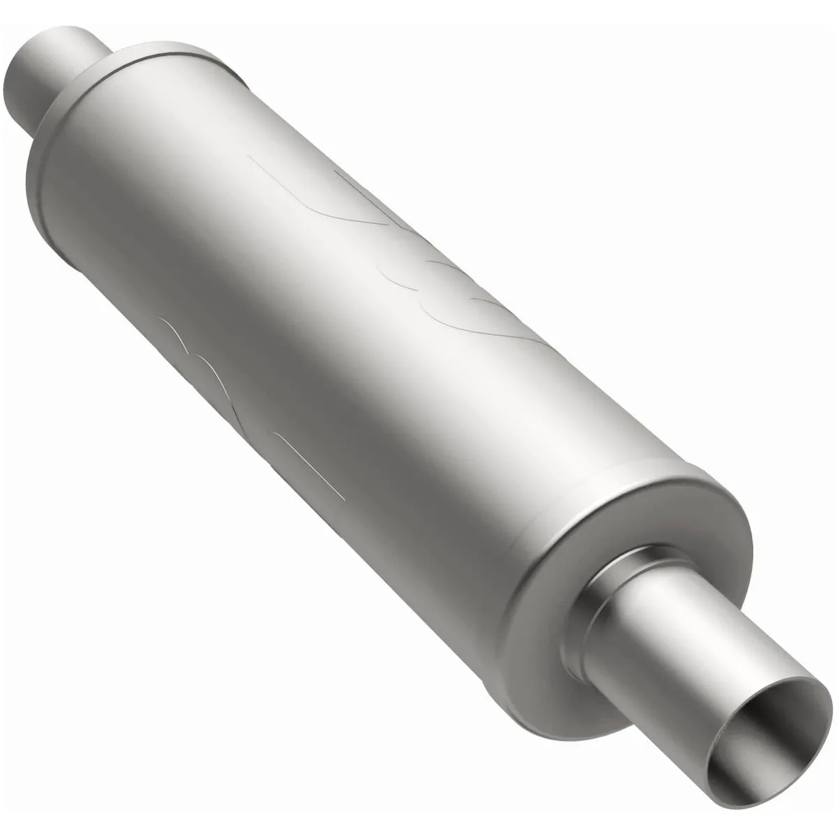 MagnaFlow 4in. Round Straight-Through Performance Exhaust Muffler 10444 product image