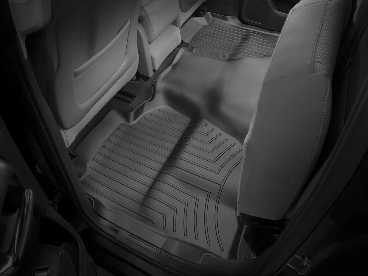 WeatherTech Rear Floor Liner Black - 2014-2016 Chevy Silverado 1500/2500HD/3500HD product image