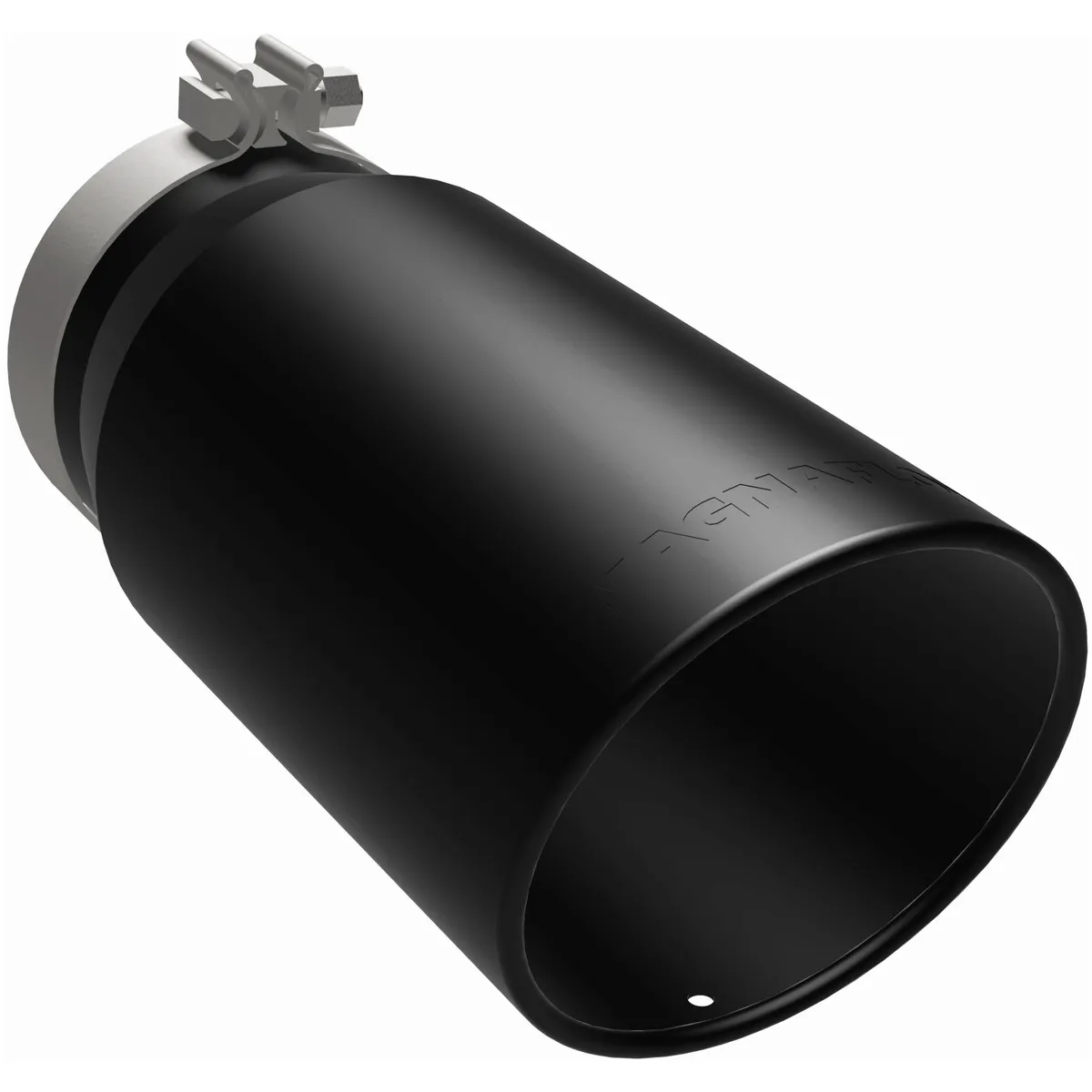 Exhaust Tip 5in Id/6in Od 13in Oal Ss Blk W/Clamp Ea product image