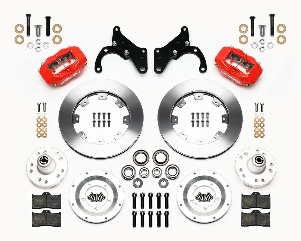 1965 - 1968 Chevrolet Forged Dynalite Big Brake Front Brake Kit (Hub) - 140-12022 product image