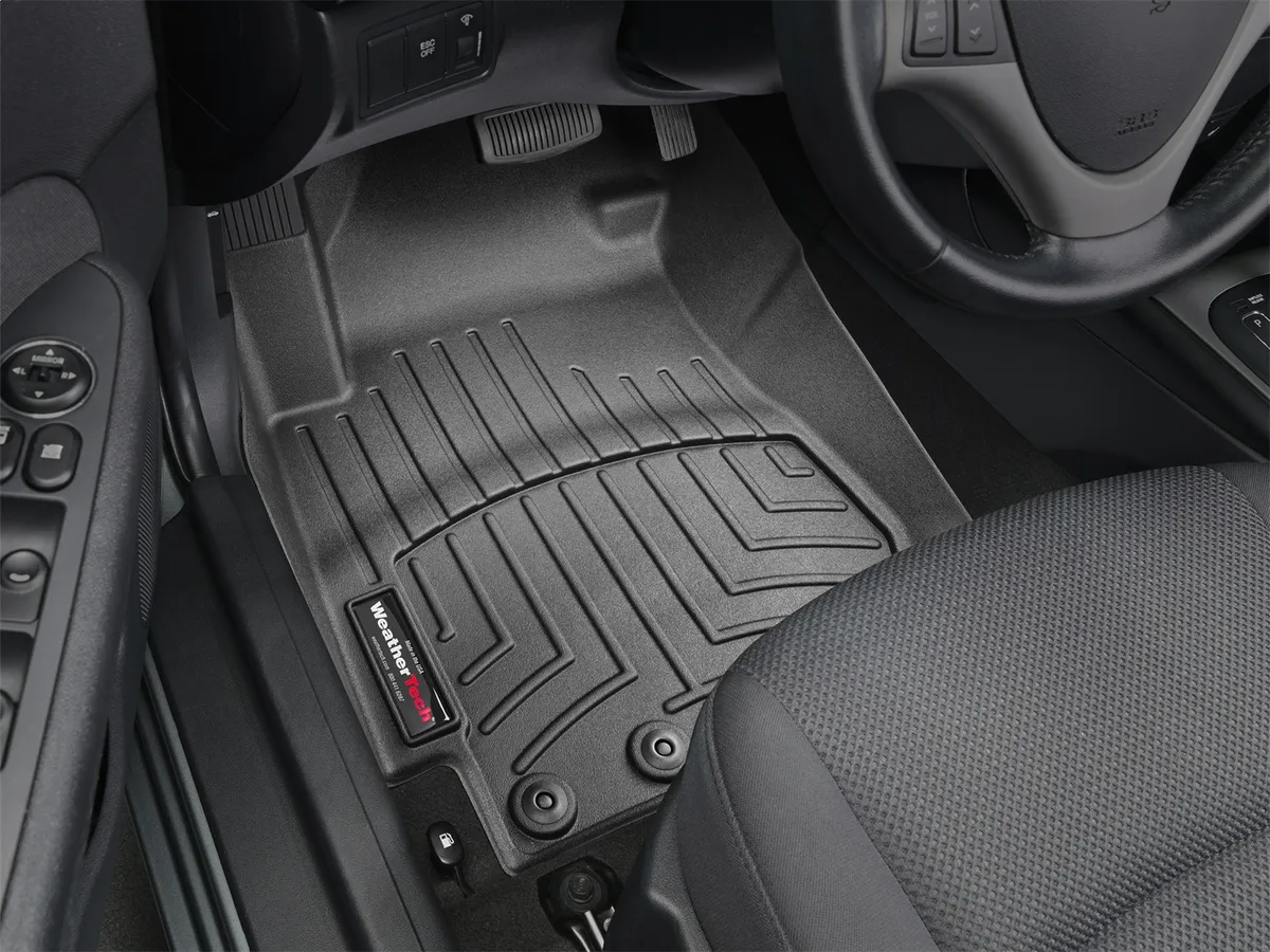 Black Front FloorLiner Hyundai Elantra Touring 2010 - 2012 Automatic Trans only product image