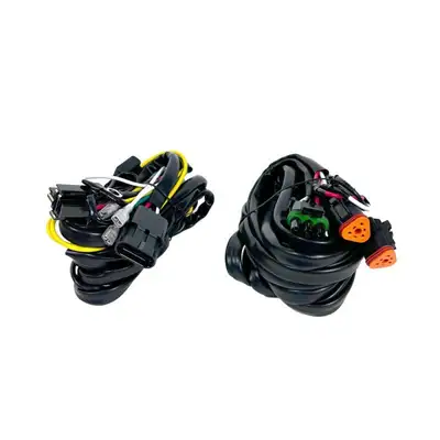 KC HiLiTES KC HiLiTES 6321 SlimLite 8 LED - Wiring Harness with Switch