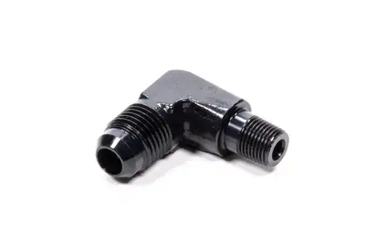 Fragola Performance Systems 90 Deg Adapter Fitting #6 x 1/8 MPT Black