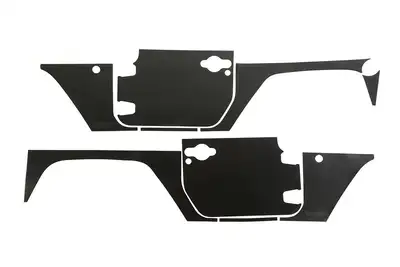 Rugged Ridge Rugged Ridge Magnetic Protection Panel Kit - JK 2DR